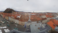 Graz - Hauptplatz, Schlossberg