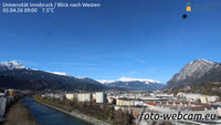Innsbruck - Uniwersytet - Panorama
