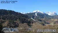 Garmisch-Partenkirchen - Große Olympiaschanze, Zugspitze
