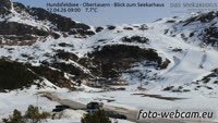 Obertauern - Hundsfeldsee - Vista sul Seekarhaus