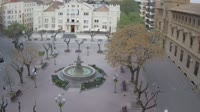 Huesca - Fontana delle Muse in Plaza de Navarra