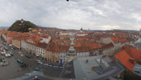 Graz - Rathausturm - Hauptplatz, , Schlossberg
