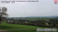 Hochwolkersdorf - Blick nach Südwesten in die Bucklige Welt