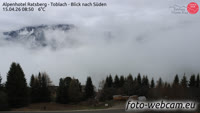 Toblach - Alpenhotel Ratsberg - Blick nach Süden