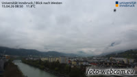 Innsbruck - Universität - Blick nach Westen