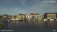 Emden - Alter Binnenhafen, Eisenbahndock Bridge