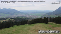 Sonthofen - Oberallgäu - vaizdas į šiaurės vakarus