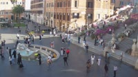 Rome - Piazza di Spagna - Barcaccia fountain