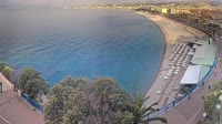 Nizza - Promenade des Anglais, Spiaggia
