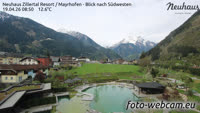 Mayrhofen - Neuhaus Zillertal Resort - Blick nach Südwesten
