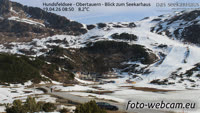 Obertauern - Hundsfeldsee - Vista sul Seekarhaus