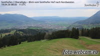 Sonthofen - Oberallgäu - Vista a nord-ovest