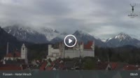 Füssen - Hotel Hirsch - Hohes Schloss