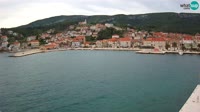 Hvar - Jelsa - Vue de la ville