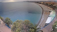 Nizza - Promenade des Anglais, Spiaggia