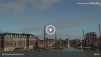 Emden - Alter Binnenhafen, Eisenbahndock Bridge