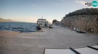 Cherso - Ferry port Merag - Krk on Cres island