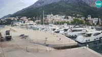 Baška Voda - Harbour, Biokovo Mountain