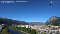 Innsbruck - Università - Vista panoramica