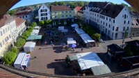 Neuburg an der Donau - Schrannenplatz, Amalienstraße. Schloss
