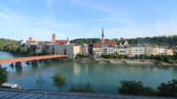 Wasserburg am Inn - Brucktor, Roter Brücke