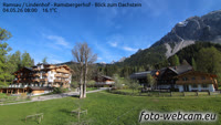 Ramsau am Dachstein - Ramsbergerhof - vaizdas į Dachšteiną