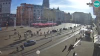 Zagrebas - Trg bana Josipa Jelačića