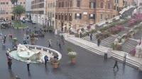 Rome - Piazza di Spagna - Barcaccia fountain
