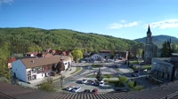 The center of the village