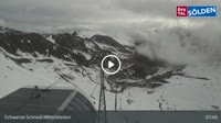 Sölden - Schwarze Schneid middle station