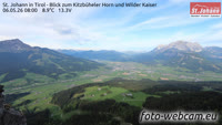St. Johann in Tirol - Kitzbüheler Alpen - Blick zum Kitzbüheler Horn und Wilder Kaiser