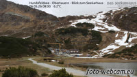 Obertauern - Hundsfeldsee - Vista de la Seekarhaus