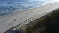 Beach, port entrance
