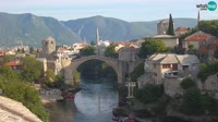 Mostar - Ponte Vecchio e fiume Neretva