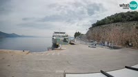 Cherso - Ferry port Merag - Krk on Cres island