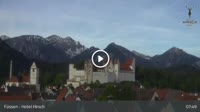 Füssen - Hotel Hirsch - Hohes Schloss
