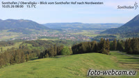 Sonthofen - Oberallgäu - Vista a nord-ovest