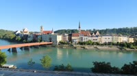 Wasserburg am Inn - Brucktor, Roter Brücke