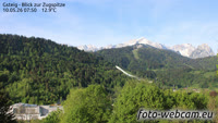 Garmisch-Partenkirchen - Große Olympiaschanze, Zugspitze