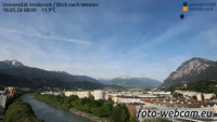 Innsbruck - Università - Vista panoramica