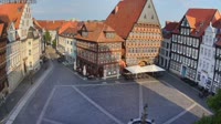 Hildesheim - Marktplatz, Hütte, Universität
