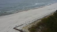 Beach, port entrance