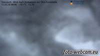 Tisenjoch - Blick nach Südwesten zur Ötzi Fundstelle