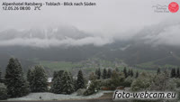 Toblach - Alpenhotel Ratsberg - Blick nach Süden