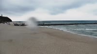 Muelle y playa