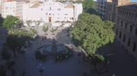 Huesca - Fuente de las Musas en la Plaza de Navarra