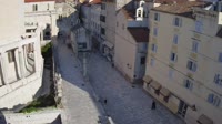 Split - Palais de Dioclétien et place Peristil