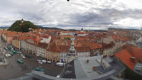 Gracas - Hauptplatz, Schlossberg