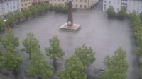 Huningue - Place Abbatucci, Parc des eaux vives