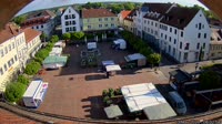Neuburg an der Donau - Schrannenplatz, Amalienstraße. Schloss